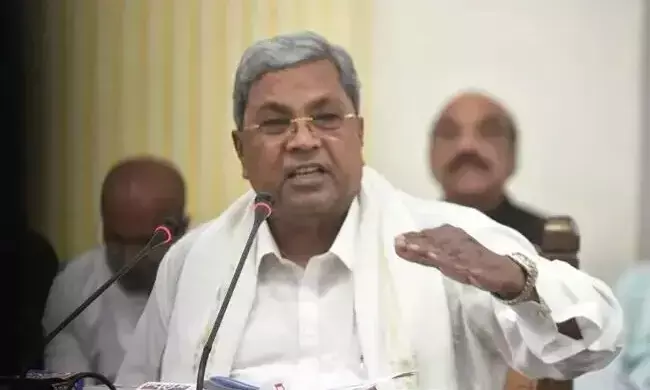 Photo of CM Siddaramaiah