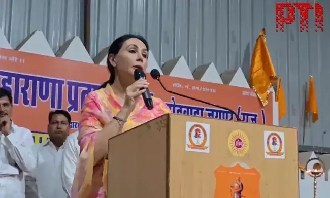 ಹಲ್ದಿಘಾಟಿ ಬಳಿಯ ಐತಿಹಾಸಿಕ ಶಾಸನವನ್ನು ಬದಲಿಸಿದೆ: ವಿವಾದ ಸೃಷ್ಟಿಸಿದ ರಾಜಸ್ಥಾನ ಉಪ ಮುಖ್ಯಮಂತ್ರಿ ದಿಯಾ ಕುಮಾರಿ ಹೇಳಿಕೆ