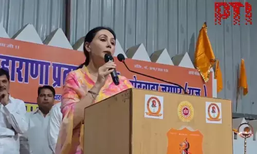 ಹಲ್ದಿಘಾಟಿ ಬಳಿಯ ಐತಿಹಾಸಿಕ ಶಾಸನವನ್ನು ಬದಲಿಸಿದೆ: ವಿವಾದ ಸೃಷ್ಟಿಸಿದ ರಾಜಸ್ಥಾನ ಉಪ ಮುಖ್ಯಮಂತ್ರಿ ದಿಯಾ ಕುಮಾರಿ ಹೇಳಿಕೆ