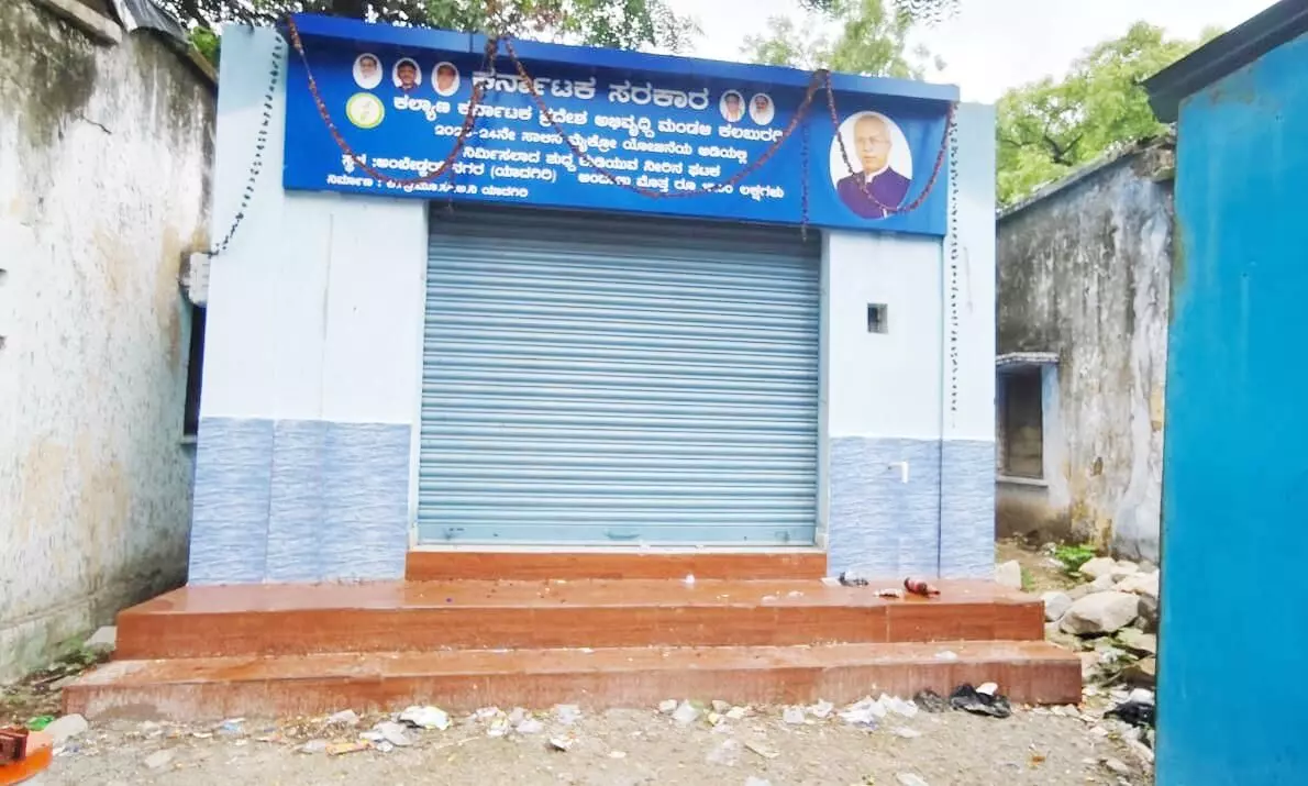 ಕುಡಿಯುವ ನೀರಿಗಾಗಿ ಅಂಬೇಡ್ಕರ್ ನಗರ ನಿವಾಸಿಗಳ ಪರದಾಟ