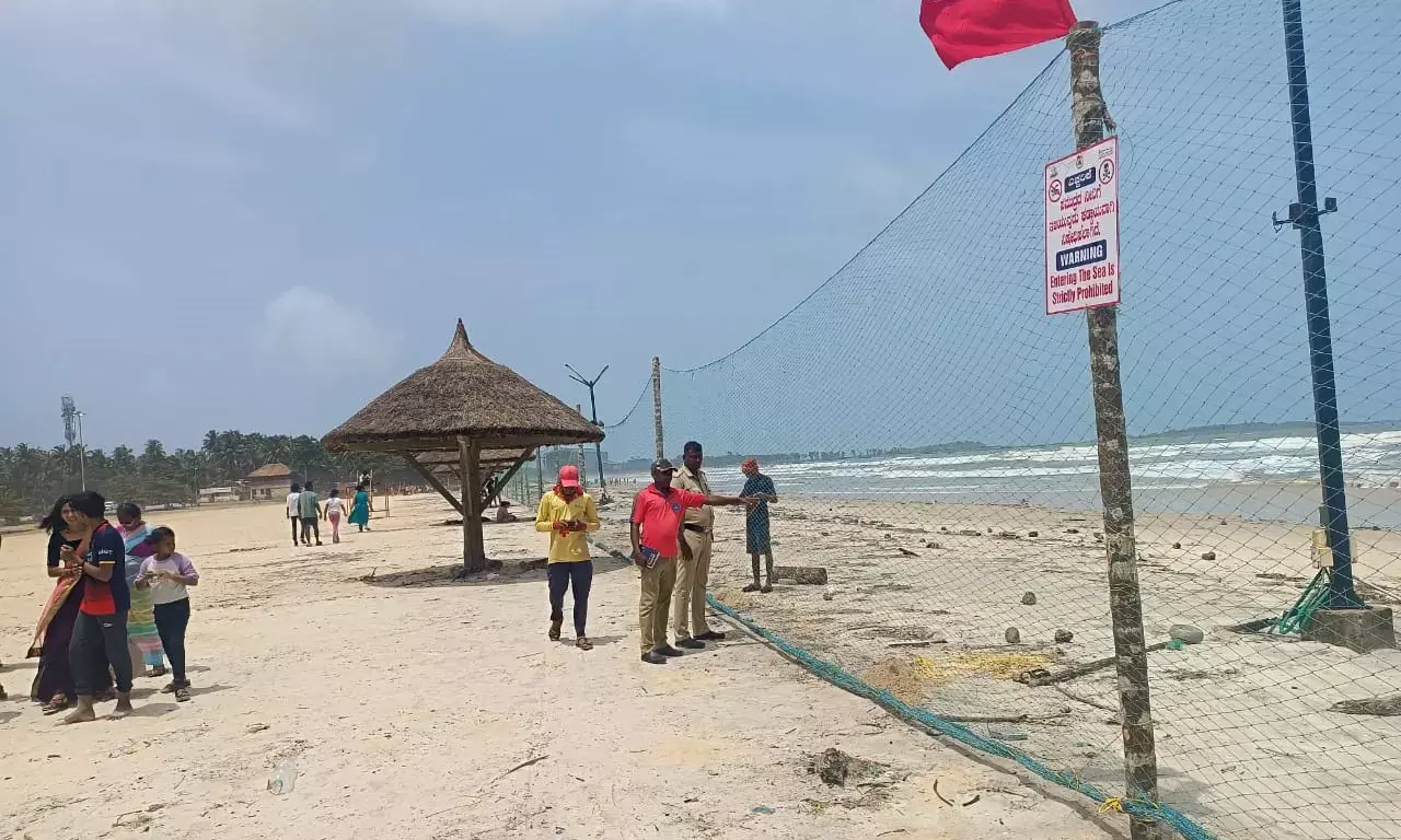 ಮಲ್ಪೆ ಬೀಚ್‌ನಲ್ಲಿ ಒಂದು ಕಿ.ಮೀ. ಉದ್ದದ ತಡೆಬೇಲಿ ನಿರ್ಮಾಣ