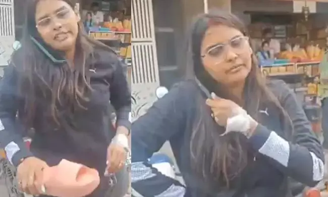 ಬೆಂಗಳೂರು| ರಿಕ್ಷಾ ಚಾಲಕನಿಗೆ ಚಪ್ಪಲಿಯಿಂದ ಹಲ್ಲೆ; ಪೊಲೀಸರೆದುರು ತಪ್ಪೊಪ್ಪಿಕೊಂಡ ಯುವತಿ