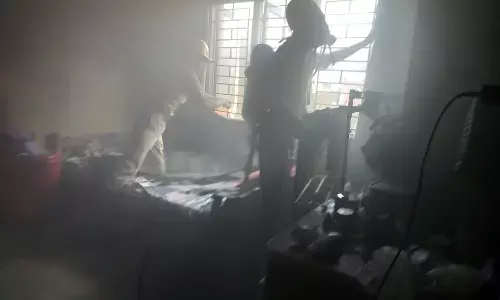 ಮಂಗಳೂರು: ಅಪಾರ್ಟ್ ಮೆಂಟ್ ನಲ್ಲಿ ಬೆಂಕಿ ಅವಘಡ: ಇಲೆಕ್ಟ್ರಾನಿಕ್ ಉಪಕರಣಗಳಿಗೆ ಹಾನಿ