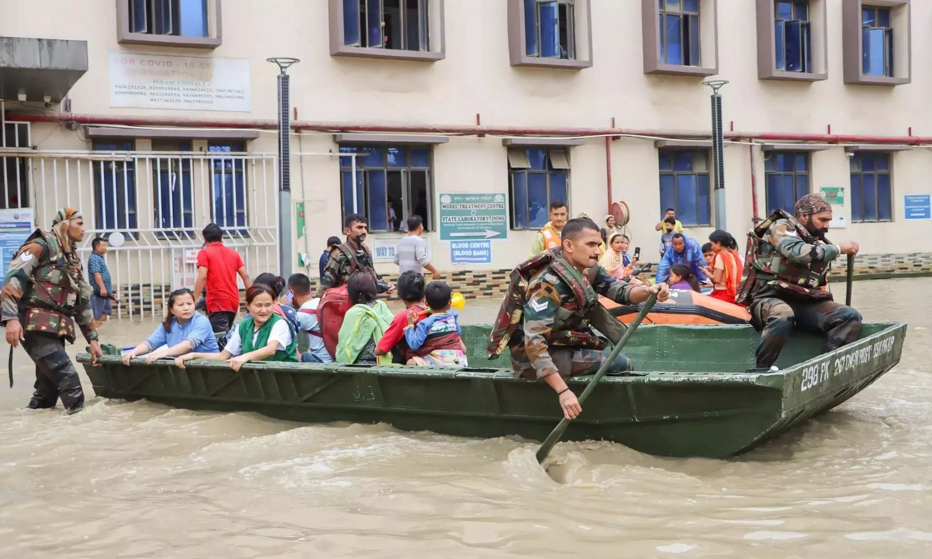 ಮುಂಗಾರು ಅಬ್ಬರಕ್ಕೆ ಈಶಾನ್ಯ ತತ್ತರ; 5.5 ಲಕ್ಷ ಸಂತ್ರಸ್ತರು