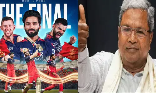 ಐಪಿಎಲ್ ಫೈನಲ್‌ | ಆರ್‌ಸಿಬಿ ತಂಡಕ್ಕೆ ಶುಭ ಹಾರೈಸಿದ ಸಿಎಂ ಸಿದ್ದರಾಮಯ್ಯ