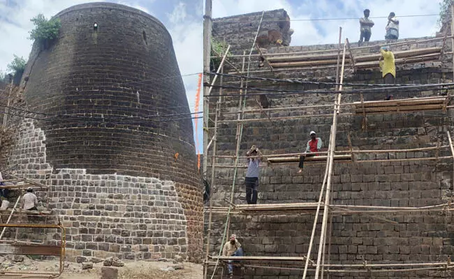 ಭಾಲ್ಕಿ ಕೋಟೆ ಮರು ನಿರ್ಮಾಣ ಕಾರ್ಯ ಪ್ರಾರಂಭ