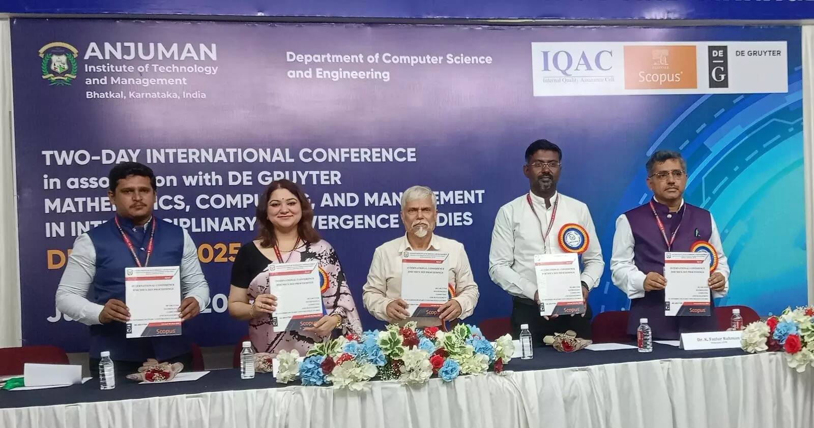 ಭಟ್ಕಳ: ಅಂಜುಮನ್ ಇನ್ಸ್ಟಿಟ್ಯೂಟ್ ನಲ್ಲಿ ಎರಡು ದಿನಗಳ ಅಂತಾರಾಷ್ಟ್ರೀಯ ಕಾನ್ಫರೆನ್ಸ್ ಉದ್ಘಾಟನೆ