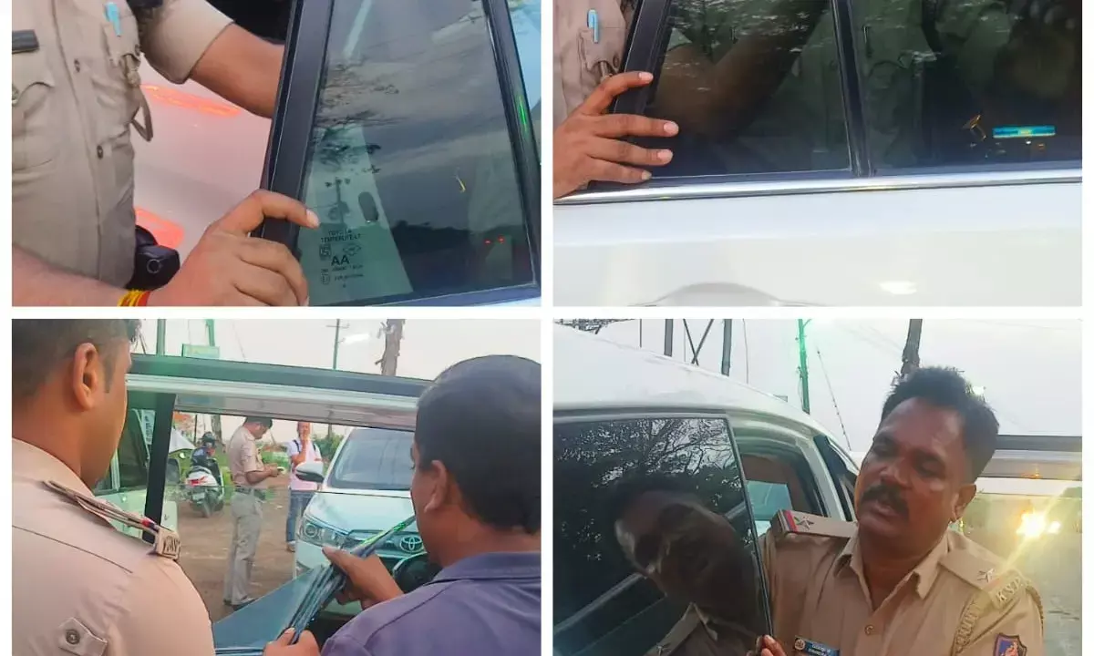 ಕಾರಿಗೆ ಟಿಂಟೆಡ್ ಗ್ಲಾಸ್: ಮಾಹಿತಿ ನೀಡಲು ಸೂಚನೆ