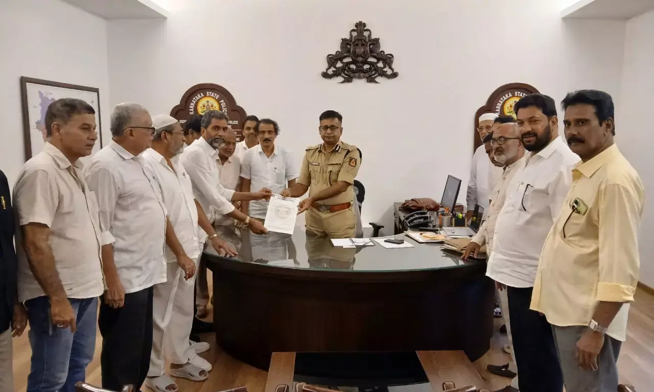 ಹಿರಿಯ ಪೊಲೀಸ್ ಅಧಿಕಾರಿಗಳೊಂದಿಗೆ ಮುಸ್ಲಿಂ ಸೆಂಟ್ರಲ್ ಕಮಿಟಿಯ ನಿಯೋಗ ಚರ್ಚೆ