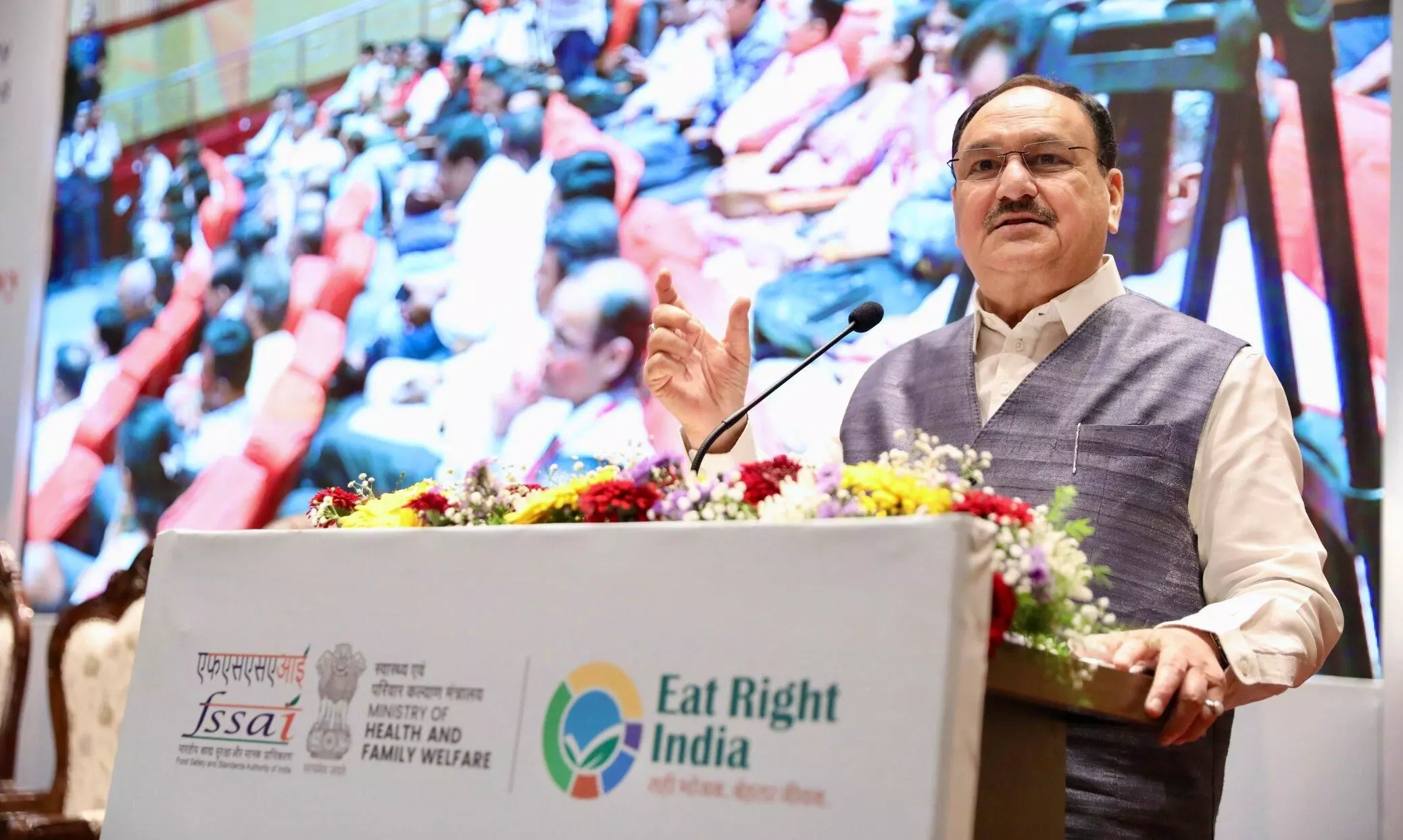 ದೇಶದಲ್ಲಿ ಸ್ಥೂಲ ಕಾಯ ಸಮಸ್ಯೆಯಲ್ಲಿ ತೀವ್ರ ಏರಿಕೆ: ಕೇಂದ್ರ ಆರೋಗ್ಯ ಸಚಿವ ಜೆ ಪಿ ನಡ್ಡಾ ಕಳವಳ ದೇಶದಲ್ಲಿ ಸ್ಥೂಲ ಕಾಯ ಸಮಸ್ಯೆಯಲ್ಲಿ ತೀವ್ರ ಏರಿಕೆ: ಕೇಂದ್ರ ಆರೋಗ್ಯ ಸಚಿವ ಜೆ ಪಿ ನಡ್ಡಾ ಕಳವಳ