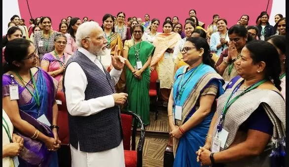 ಎನ್‌ಡಿಎ ಸರಕಾರ 11 ವರ್ಷಗಳಲ್ಲಿ ಮಹಿಳಾ ನೇತೃತ್ವದ ಅಭಿವೃದ್ಧಿಯನ್ನು ಮರು ವ್ಯಾಖ್ಯಾನಿಸಿದೆ: ಪ್ರಧಾನಿ ಮೋದಿ
