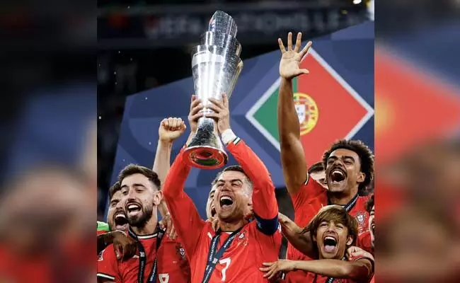 ನೇಷನ್ಸ್ ಲೀಗ್ ಫೈನಲ್: ಪೆನಾಲ್ಟಿ ಶೂಟೌಟ್‌ನಲ್ಲಿ ಸ್ಪೇನ್ ಅನ್ನು ಮಣಿಸಿದ ಪೋರ್ಚುಗಲ್
