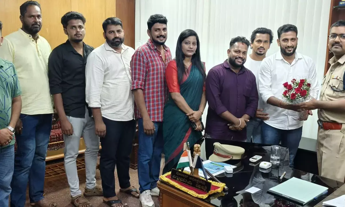 ಸಮಾಜಘಾತುಕ ಶಕ್ತಿಗಳ ವಿರುದ್ಧ ಕ್ರಮಕ್ಕೆ ಯುವ ಕಾಂಗ್ರೆಸ್ ಎಸ್ಪಿಗೆ ಆಗ್ರಹ