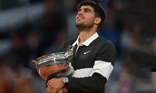 ಮೊದಲ ಎರಡು ಸೆಟ್ ಸೋಲಿನ ಬಳಿಕ ಪ್ರತಿರೋಧ ತೋರಿದ ಅಲ್ಕರಾಝ್ ಗೆ ಫ್ರೆಂಚ್ ಓಪನ್ ಕಿರೀಟ