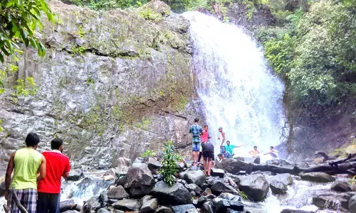 ಹಾಲ್ನೊರೆಯಂತೆ ಭೋರ್ಗರೆಯುವ ಕಾರವಾರದ ಗೋಲಾರಿ ಫಾಲ್ಸ್