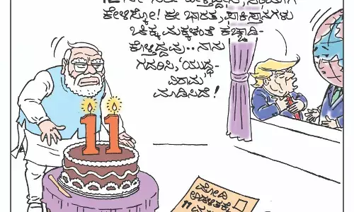 ಛೂ ಬಾಣ | ಪಿ. ಮಹಮ್ಮದ್ ಕಾರ್ಟೂನ್