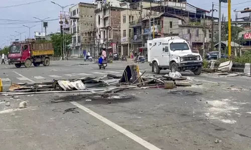 ಮಣಿಪುರ | ಮೈತೈ ನಾಯಕನ ಬಂಧನ ಖಂಡಿಸಿ ಮುಂದುವರಿದ ಪ್ರತಿಭಟನೆ