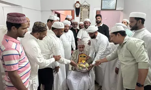 ಮಂಗಳೂರು | 45 ವರ್ಷ ಖತೀಬ್‌ರಾಗಿ‌ ಸೇವೆ ಸಲ್ಲಿಸಿದ ಸ್ವಾಲಿಹ್ ಉಸ್ತಾದ್‌ಗೆ‌ ಸಿಟಿ ಕಮಿಟಿಯಿಂದ ಸನ್ಮಾನ