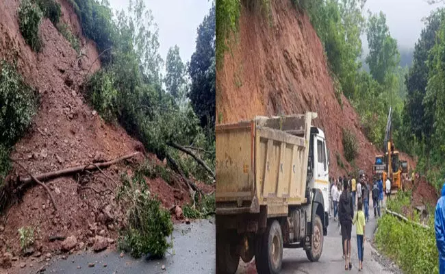 ಚಿಕ್ಕಮಗಳೂರಿನಲ್ಲಿ ಭಾರೀ ಮಳೆ | ಹಲವೆಡೆ ಮರಗಳು-ವಿದ್ಯುತ್ ಕಂಬಗಳು ಧರಾಶಾಹಿ