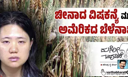 ಚೀನಾದ ವಿಷಕನ್ಯೆ ಮತ್ತು ಅಮೆರಿಕದ ಬೆಳೆನಾಶ!