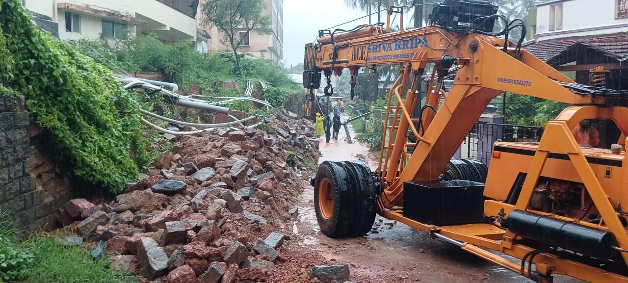ದ.ಕ. ಜಿಲ್ಲೆಯಲ್ಲಿ ಮುಂದುವರಿದ ಮಳೆ