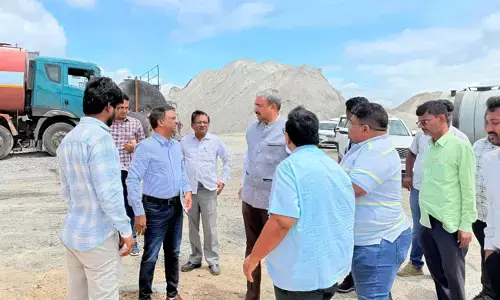 ರಾಯಚೂರು | ಚತುಷ್ಪಥ ರಸ್ತೆ ಕಾಮಗಾರಿ ವೀಕ್ಷಿಸಿದ ಸಂಸದ ಜಿ ಕುಮಾರ ನಾಯಕ