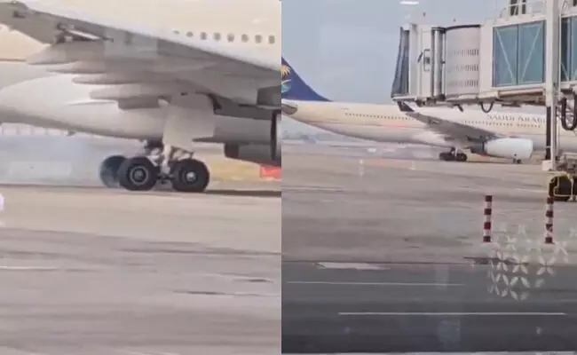 Saudi Airlines flight Saudi Airlines flight