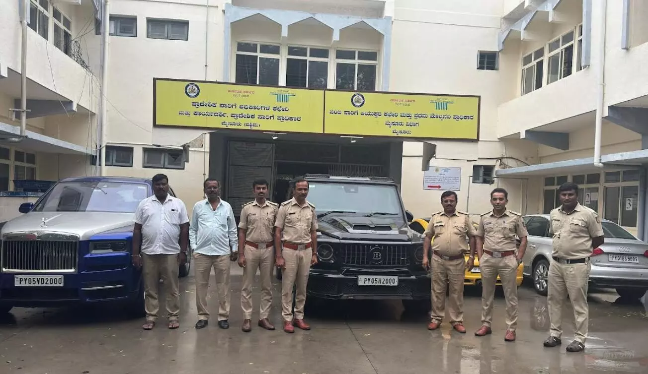 ಬೆಂಗಳೂರಿನಲ್ಲಿ ಐಶಾರಾಮಿ ವಾಹನಗಳ ವಿರುದ್ಧ ಕಾರ್ಯಾಚರಣೆ: 3.02 ಕೋಟಿ ರೂ. ದಂಡ ವಸೂಲಿ ಬೆಂಗಳೂರಿನಲ್ಲಿ ಐಶಾರಾಮಿ ವಾಹನಗಳ ವಿರುದ್ಧ ಕಾರ್ಯಾಚರಣೆ: 3.02 ಕೋಟಿ ರೂ. ದಂಡ ವಸೂಲಿ