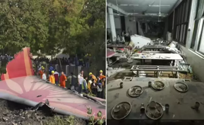 ವಿಮಾನ ದುರಂತದ ಬಗ್ಗೆ ಉನ್ನತ ಮಟ್ಟದ ತನಿಖಾ ಸಮಿತಿ ಸಭೆ; ಸಂಭಾವ್ಯ ಕಾರಣಗಳ ಬಗ್ಗೆ ಚರ್ಚೆ