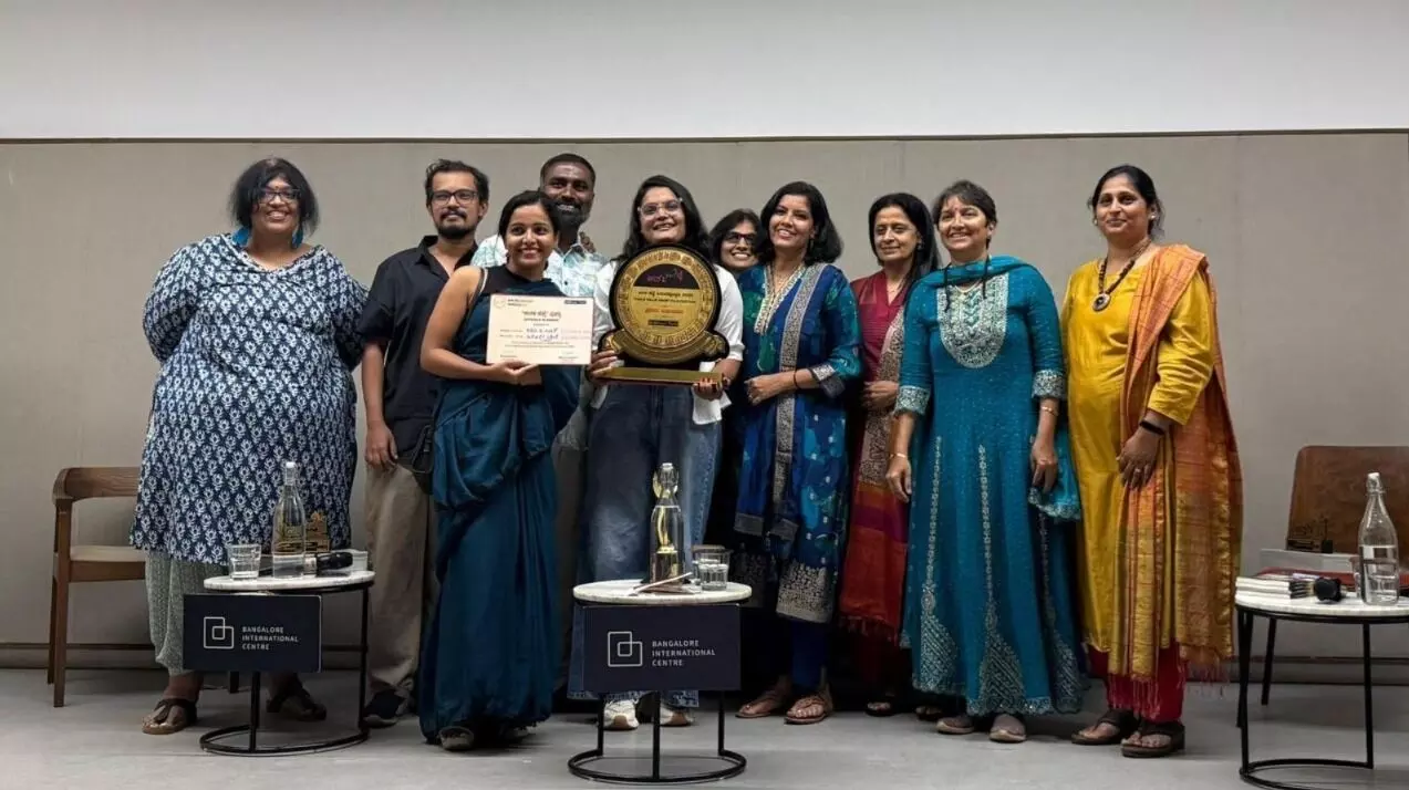 ‘ಅವಳ ಹೆಜ್ಜೆ’ ಮಹಿಳಾ ಕನ್ನಡ ಕಿರುಚಿತ್ರೋತ್ಸವದ ಮೊದಲ ಆವೃತ್ತಿ; 1 ಲಕ್ಷ ನಗದು ಬಹುಮಾನ ಗೆದ್ದ ಕವಿತಾ ಬಿ.ನಾಯಕ್ ಅವರ ‘ಅನ್ ಹರ್ಡ್ ಎಕೋಸ್’