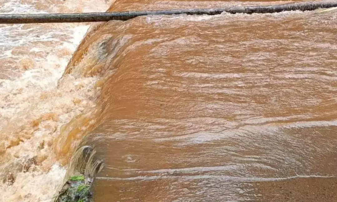 ಆಲೆಟ್ಟಿಯ - ಕೂರ್ನಡ್ಕ ಸಂಪರ್ಕ ಸೇತುವೆ ಮುಳುಗಡೆ