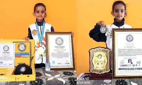 ಯೋಗಾಸನದಲ್ಲಿ ವಿಶ್ವ ದಾಖಲೆ ಬರೆದ ಗ್ರಾಮೀಣ ಪ್ರತಿಭೆ ಅಕ್ಷಯ