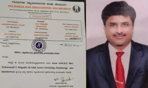 ಕಲಬುರಗಿ | ಹೃದಯಾಘಾತ: ನ್ಯಾಯಾಲಯದ ಚೇಂಬರ್ ನಲ್ಲೇ ನ್ಯಾಯಾಧೀಶ ನಿಧನ