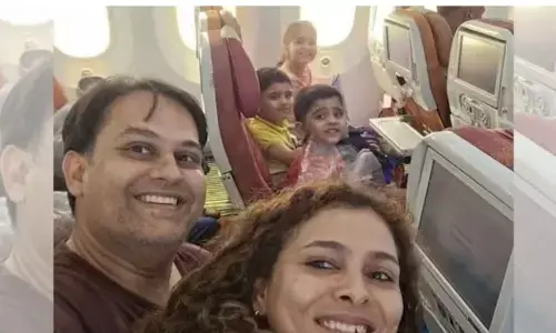 Komi Vyas, her husband Prateek Joshi, and their children were onboard the Air India flight that crashed in Ahmedabad on Thursday.