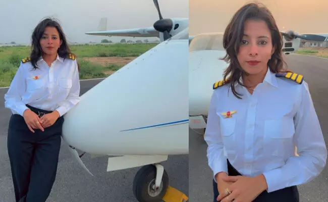 ಬೀದರ್‌ನ ಮೊದಲ ಮಹಿಳಾ ಪೈಲಟ್ ಎಂಬ ಹೆಗ್ಗಳಿಕೆಗೆ ಪಾತ್ರರಾದ ಪೂಜಾ ಸದಾಂಗಿ