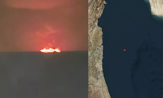 ಒಮಾನ್ ಕೊಲ್ಲಿ: 3 ಹಡಗುಗಳಲ್ಲಿ ಬೆಂಕಿ; 24 ಮಂದಿಯ ರಕ್ಷಣೆ