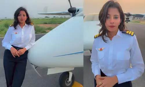 ಬೀದರ್‌ನ ಮೊದಲ ಮಹಿಳಾ ಪೈಲಟ್ ಎಂಬ ಹೆಗ್ಗಳಿಕೆಗೆ ಪಾತ್ರರಾದ ಪೂಜಾ ಸದಾಂಗಿ