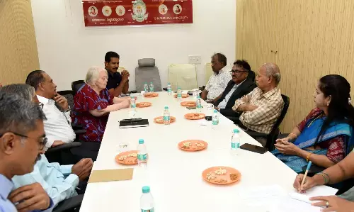 ಶರಣಬಸವ ವಿವಿಯಲ್ಲಿ ಕೊಚ್ಚಿನ್ ಅಂತರರಾಷ್ಟ್ರೀಯ ಭಾಷಾ ಅಕಾಡೆಮಿ, ಅಲ್ಪಾವಧಿಯ ಕೋರ್ಸ್ ನೀಡುವ ಚರ್ಚೆ