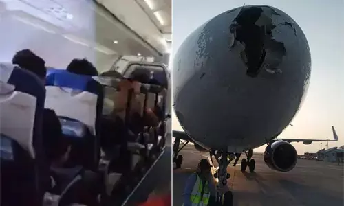 ‘ಟರ್ಬುಲೆನ್ಸ್’ಗೆ ಸಿಲುಕಿದ ಇಂಡಿಗೊ ವಿಮಾನ; ಸುರಕ್ಷಿತ ಲ್ಯಾಂಡಿಂಗ್