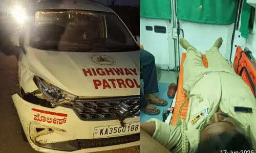 ಕೊಪ್ಪಳ | ಸಚಿವ ತಂಗಡಗಿ ಅವರ ಬೆಂಗಾವಲು ವಾಹನ ಅಪಘಾತ