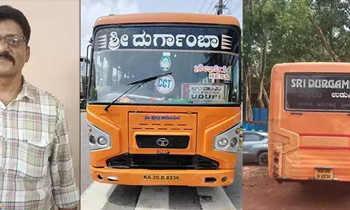 ಉಡುಪಿ: ಪ್ರಾಣಕ್ಕೆ ಅಪಾಯವಾಗುವಂತೆ ಬಸ್ ಚಾಲನೆ; ಆರೋಪಿ ಚಾಲಕ ಸೆರೆ, ಬಸ್ ವಶಕ್ಕೆ