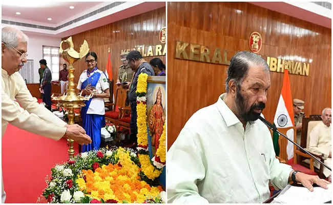 ರಾಜಭವನದ ಕಾರ್ಯಕ್ರಮದಿಂದ ಹೊರನಡೆದ ಕೇರಳ ಸಚಿವ