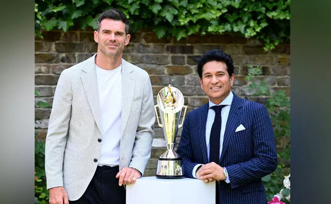 ಆ್ಯಂಡರ್ಸನ್-ತೆಂಡುಲ್ಕರ್ ಟ್ರೋಫಿ ಅನಾವರಣ