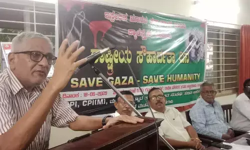 ಇಸ್ರೇಲ್ ದಾಳಿಯ ಹಿಂದೆ ಏಷ್ಯಾ ಖಂಡವನ್ನು ಆಕ್ರಮಿಸುವ ಜಾಗತಿಕ ಸಾಮ್ರಾಜ್ಯಶಾಹಿ ಹುನ್ನಾರ: ಪ್ರೊ.ಫಣಿರಾಜ್