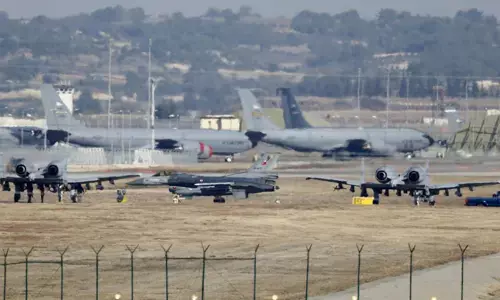 ಖತರ್ ನಲ್ಲಿರುವ ಮಿಲಿಟರಿ ನೆಲೆ ತೊರೆದ ಅಮೆರಿಕದ ವಿಮಾನಗಳು: ವರದಿ