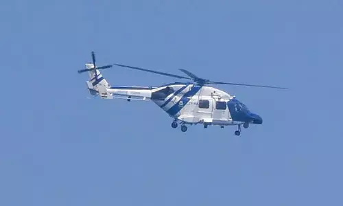 ಪ್ರತಿಕೂಲ ಹವಾಮಾನ: ಕೇರಳದಲ್ಲಿ ಭೂಸ್ಪರ್ಶ ಮಾಡಿದ ಕೋಸ್ಟ್ ಗಾರ್ಡ್ ಹೆಲಿಕಾಪ್ಟರ್