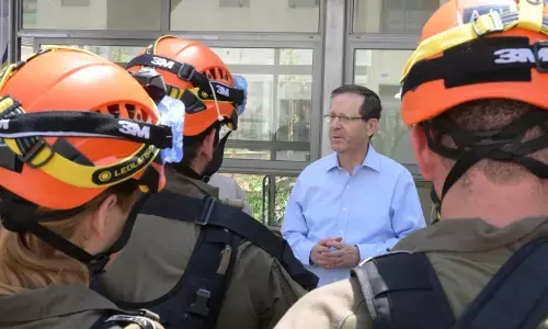 ಅಮೆರಿಕ ಮಧ್ಯಪ್ರವೇಶಿಸದಿದ್ದರೆ ನಮಗೆ ಏನು ಮಾಡಬೇಕೆಂದು ತಿಳಿದಿದೆ ಎಂದ ಇಸ್ರೇಲ್ ಅಧ್ಯಕ್ಷ