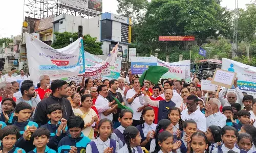 ಕಲಬುರಗಿ | ಯೋಗ ಜಾಥಾಕ್ಕೆ ಚಾಲನೆ