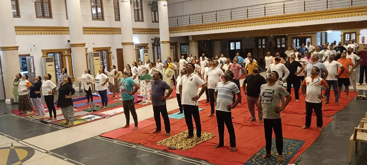 ಉಡುಪಿ ಜಿಲ್ಲೆಯ ವಿವಿಧೆಡೆ ಯೋಗ ದಿನಾಚರಣೆ ಉಡುಪಿ ಜಿಲ್ಲೆಯ ವಿವಿಧೆಡೆ ಯೋಗ ದಿನಾಚರಣೆ