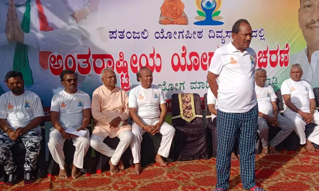 ಬೀದರ್ | ಸರ್ವ ರೋಗಕ್ಕೂ ಯೋಗದಲ್ಲಿ ಪರಿಹಾರ : ಶಾಸಕ ಪ್ರಭು ಚವ್ಹಾಣ್